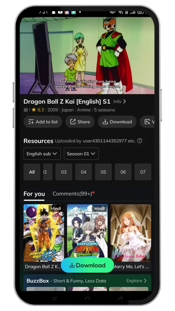 It is moviebox app screenshot image 4.