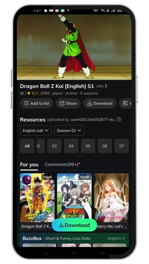 It is moviebox app screenshot image 5.