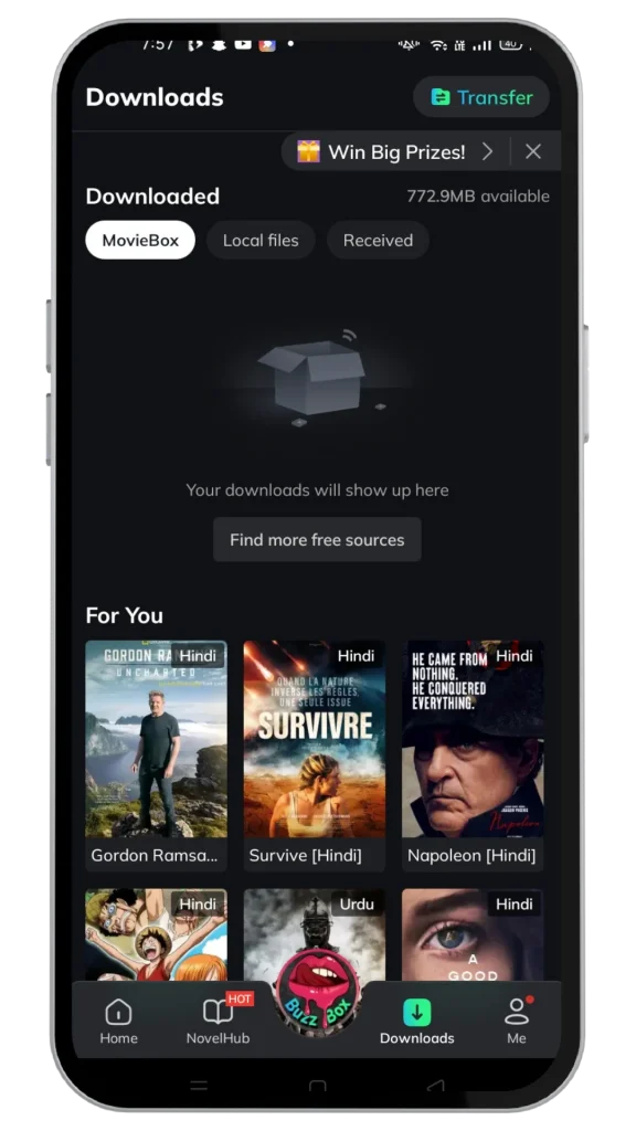 It is moviebox app screenshot image 7.